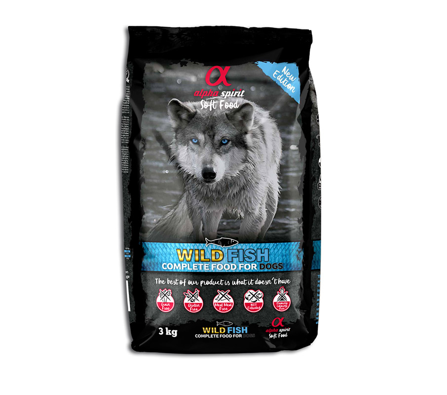 Alpha Spirit Canine Adult Pescado Semihumedo 3Kg - TerranovaCNC