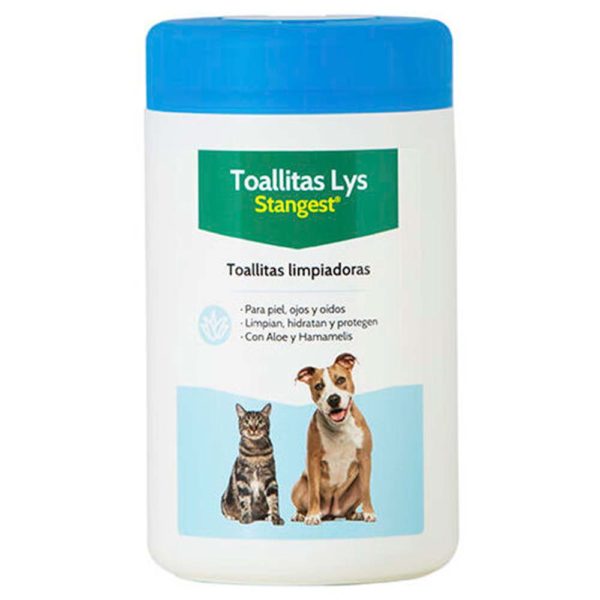 TOALLITAS ANTIBACTERIAS VITAKRAFT MULTIUSOS 20 Unidades Higiene de perros y  Gatos